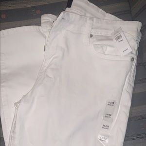 NWT Gap white Jeans 14/32